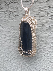 Kyanite Sterling Necklace