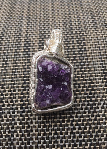 Amethyst Cluster Pendant